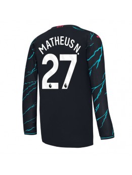 Manchester City Matheus Nunes #27 Rezervni Dres 2023-24 Dugim Rukavima